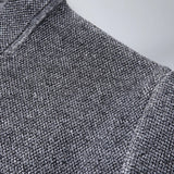 Stickad ullcardigan för herr