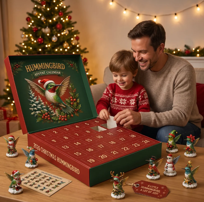 Kolibrier – adventskalender 2026 – bild 4