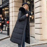 Produktbild – Lucia – Designer Vinter Parka Med Fuskpäls Huva