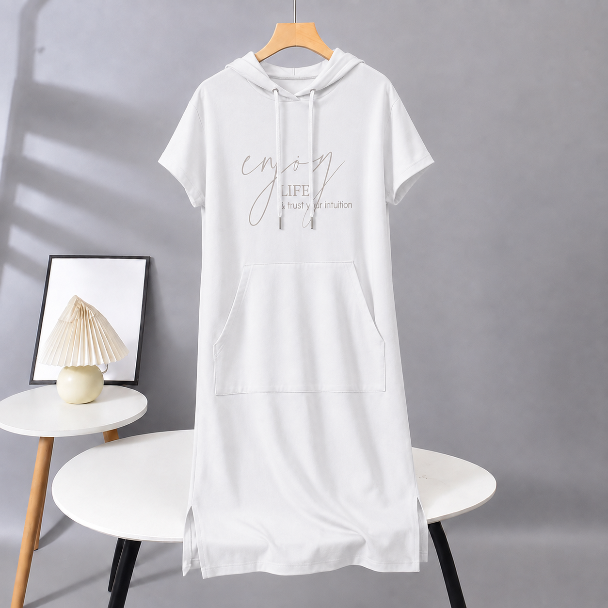 Produktbild – Marlowe – Avslappnad Hoodie Klänning