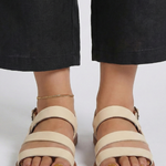 Produktbild – Makayla – Kvinno moderna platta sandaler med bakrem