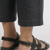 Produktbild – Makayla – Kvinno moderna platta sandaler med bakrem