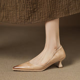 Véronique | Bekväma spetsiga pumps