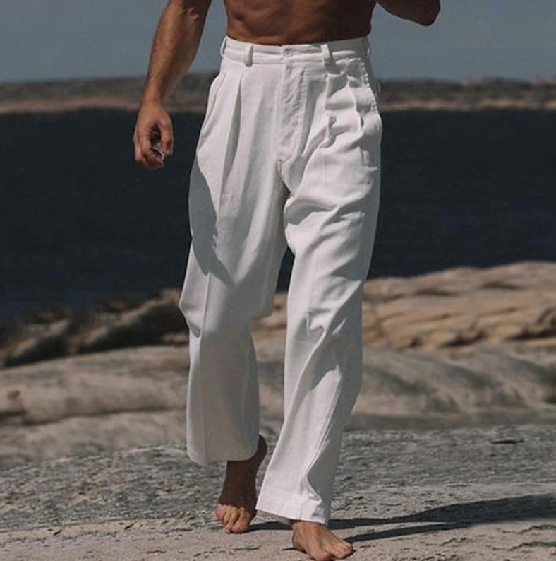 Theo | Vida linnebyxor för herr