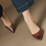 Véronique | Bekväma spetsiga pumps
