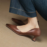 Véronique | Bekväma spetsiga pumps