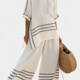Produktbild – Wynric – Sofistikerad randig asymmetrisk set