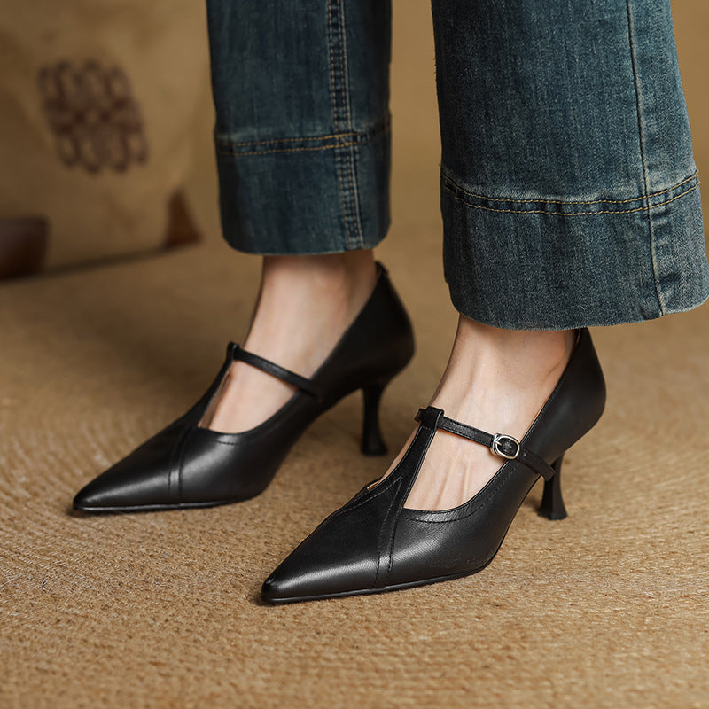 Christine | Salomépumps med rem