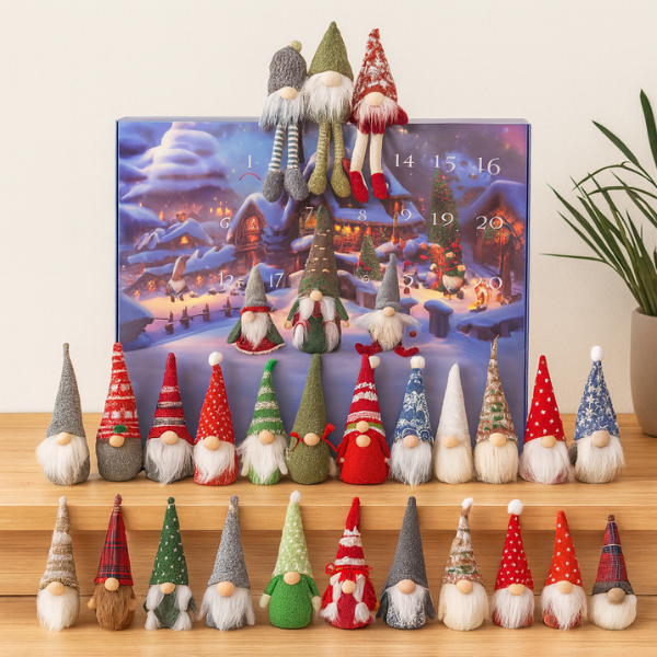 GnomeTime™ adventskalender – 24 juliga tomteöverraskningar – bild 1