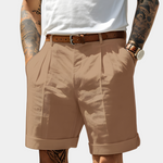Eleganta bermudashorts i ventilerande bomull