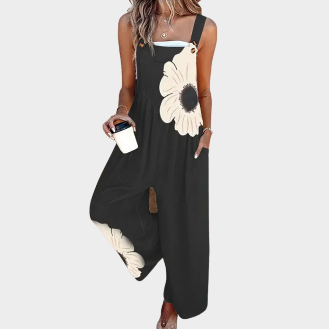 Astrid | Mönstrad bekväm jumpsuit