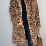 Produktbild – Rosa – Leopard Vinterjacka