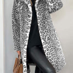 Produktbild – Rosa – Leopard Vinterjacka