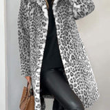 Produktbild – Rosa – Leopard Vinterjacka