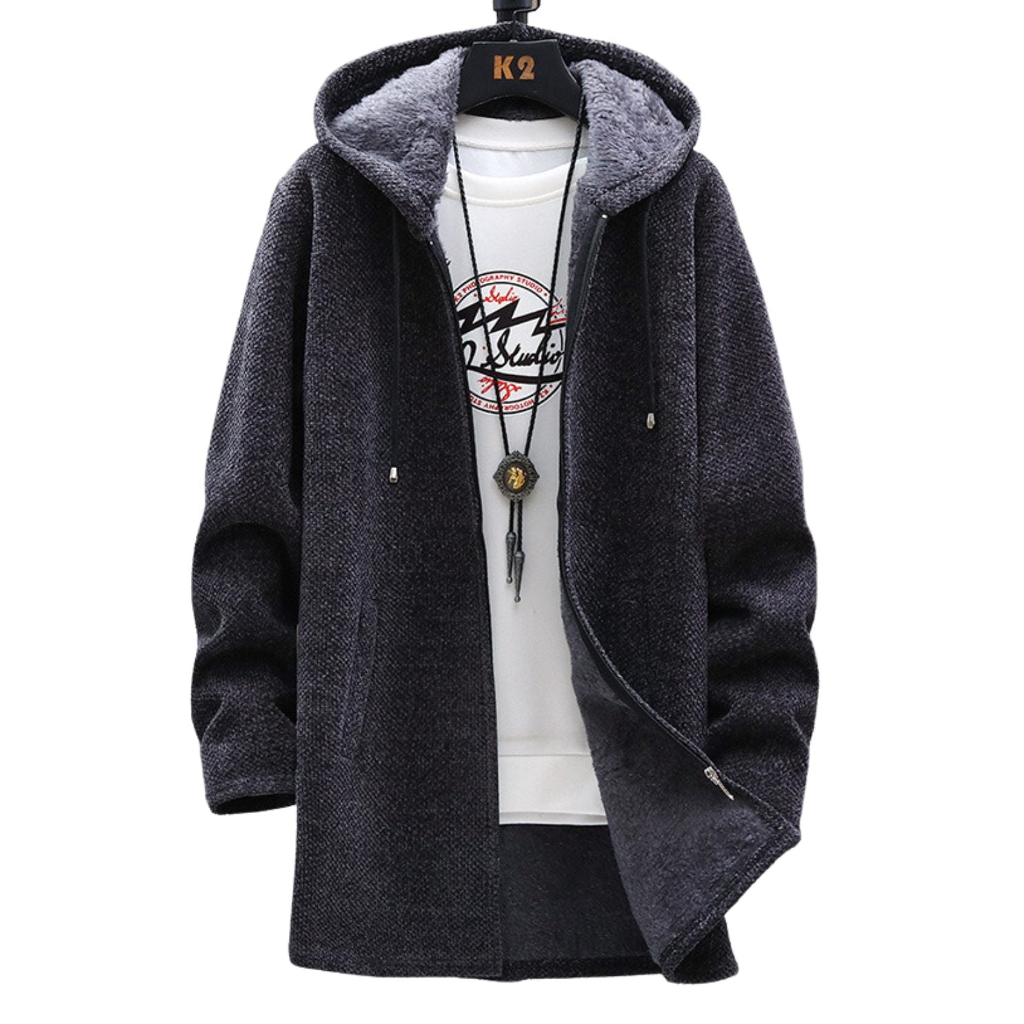 Produktbild – Rosie – Långärmad Zip Hoodie