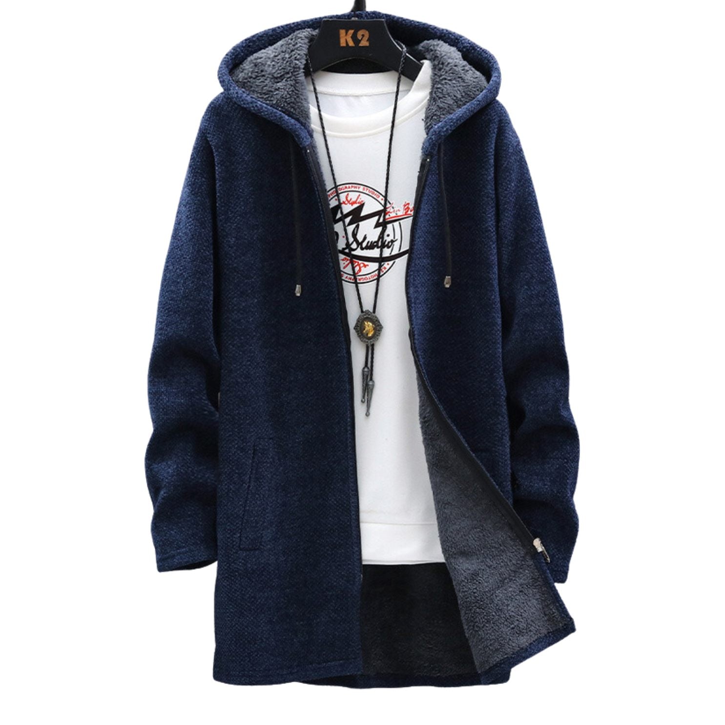Produktbild – Rosie – Långärmad Zip Hoodie