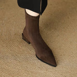 Anouk | Bekväma ankelboots med blockklack