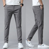 Ultralätta slim fit-byxor för sommar och sport