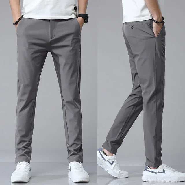 Ultralätta slim fit-byxor för sommar och sport
