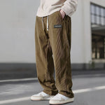 Mjuka manchesterbyxor med stretch