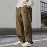 Mjuka manchesterbyxor med stretch