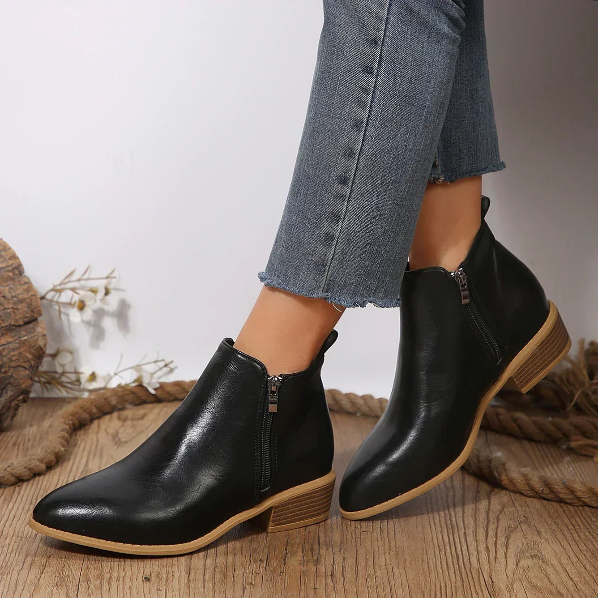 Produktbild – Mey – Bekväma Ortopediska Ankelboots