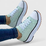 Produktbild – Kelly – Dam Sneakers med Snörning för Komfort Hela Dagen