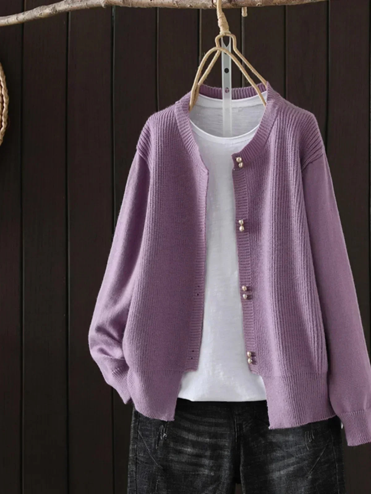 Produktbild – Auri – Bekväm Cardigan