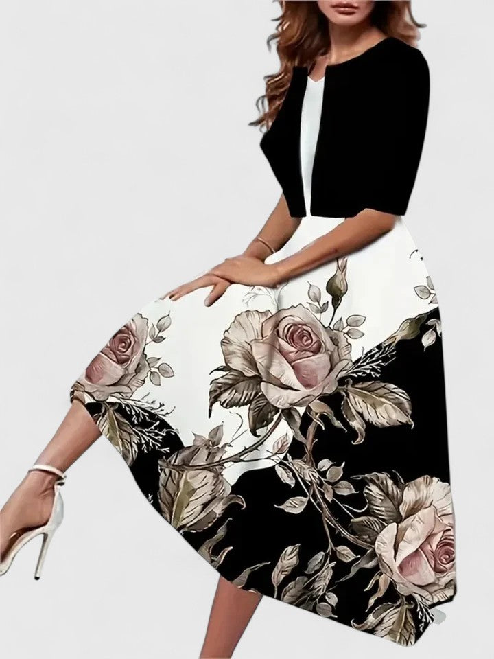 Produktbild – Chantal – Elegant Midi Klänning