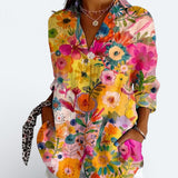 Aveline | Chic blus med knappar