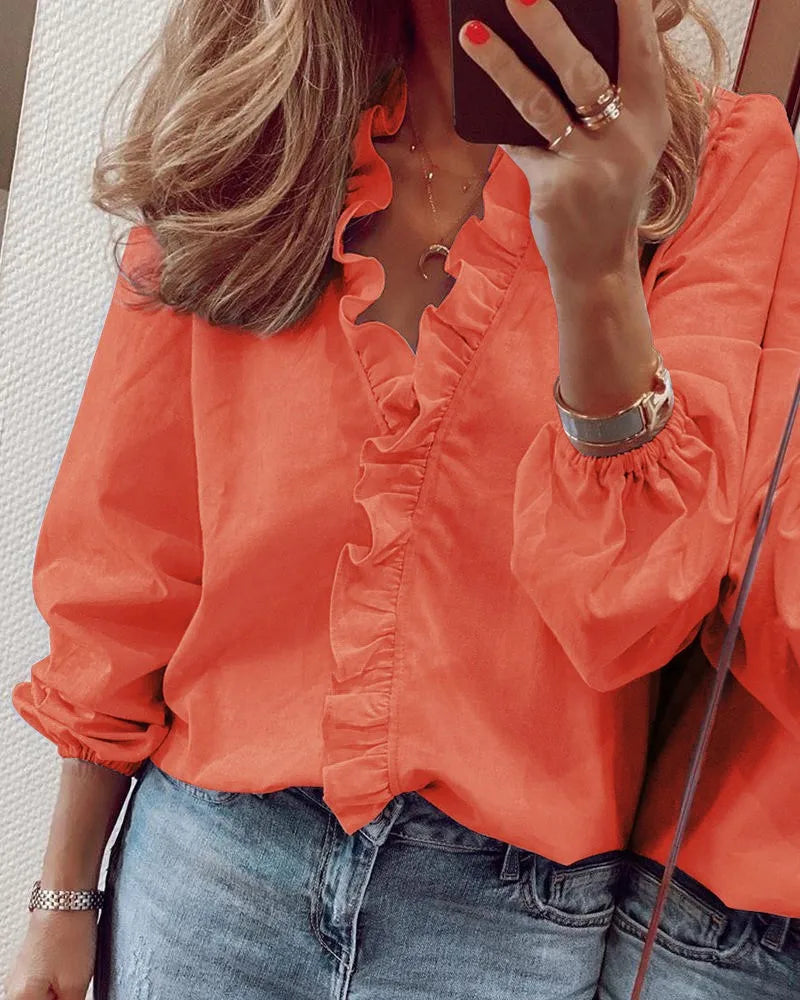 Maren | Elegant långärmad blus