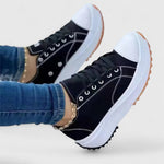 Produktbild – Kelly – Dam Sneakers med Snörning för Komfort Hela Dagen