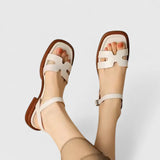 Produktbild – Deliane – Sofistikerade Platta Sandaler