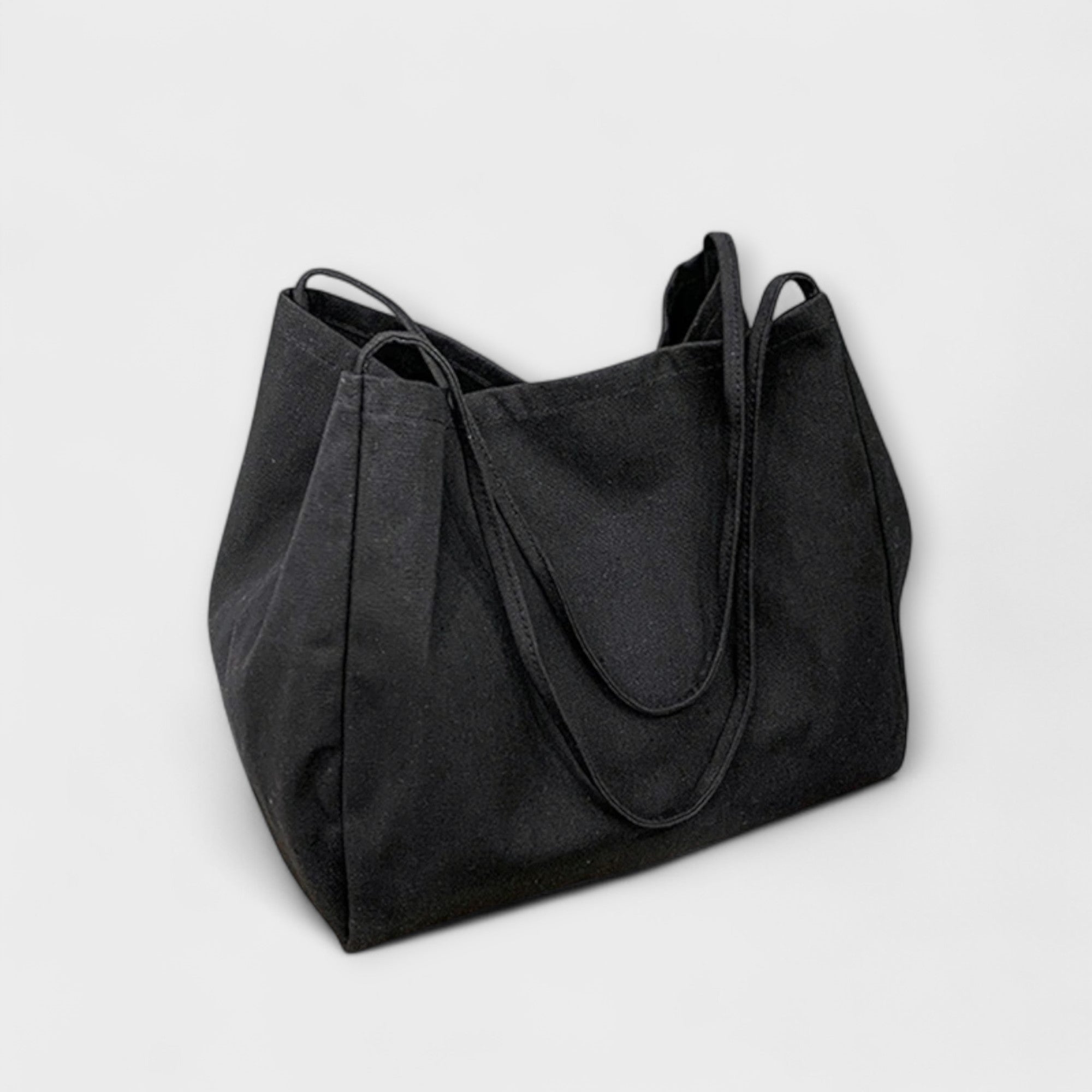 Produktbild – Olivia – Högkvalitativ Stor Canvas Shopper Väska