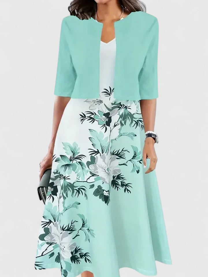 Produktbild – Chantal – Elegant Midi Klänning