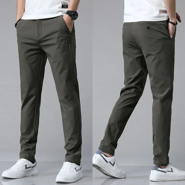 Ultralätta slim fit-byxor för sommar och sport