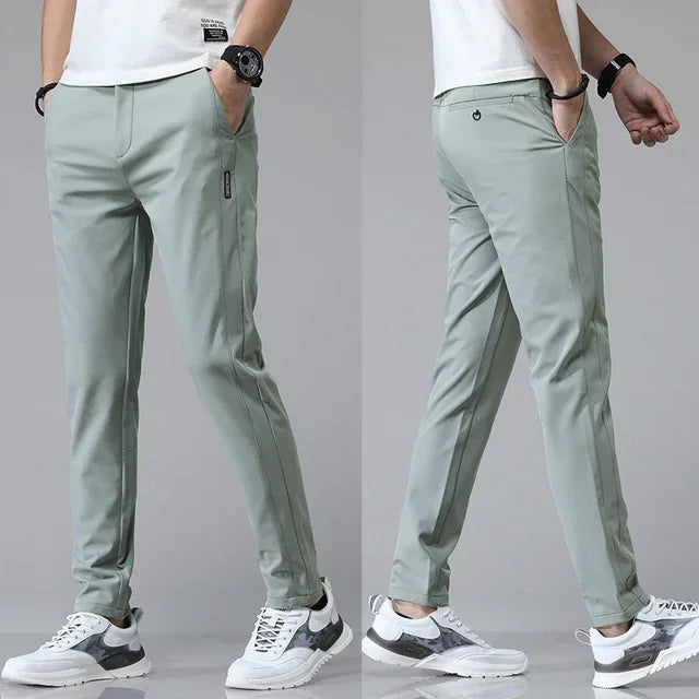 Ultralätta slim fit-byxor för sommar och sport