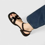 Produktbild – Deliane – Sofistikerade Platta Sandaler