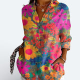Aveline | Chic blus med knappar