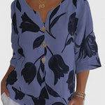 Produktbild – Isabel – Elegant blommig blus