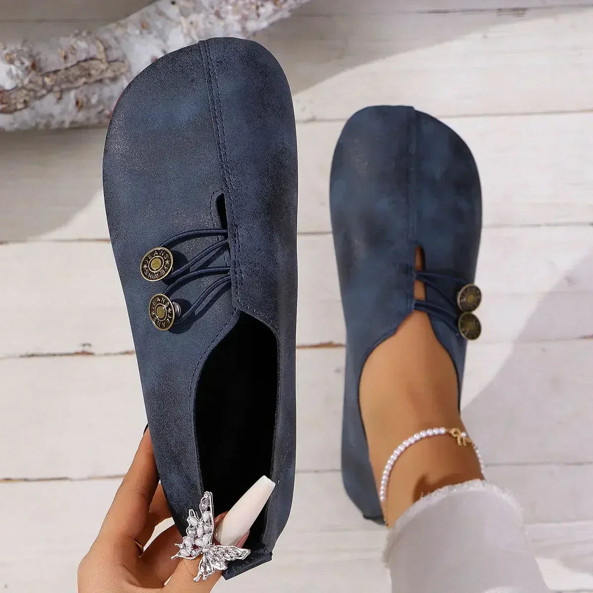 Produktbild – Jaimy – Mjuka Mocka Dam Loafers