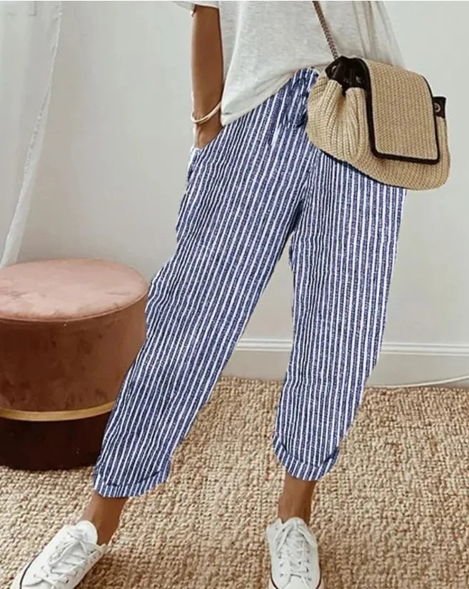 Léa | Lätta lediga shorts med resårmidja