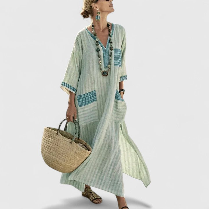 Produktbild – Arabella – Elegant Bohemisk Klänning