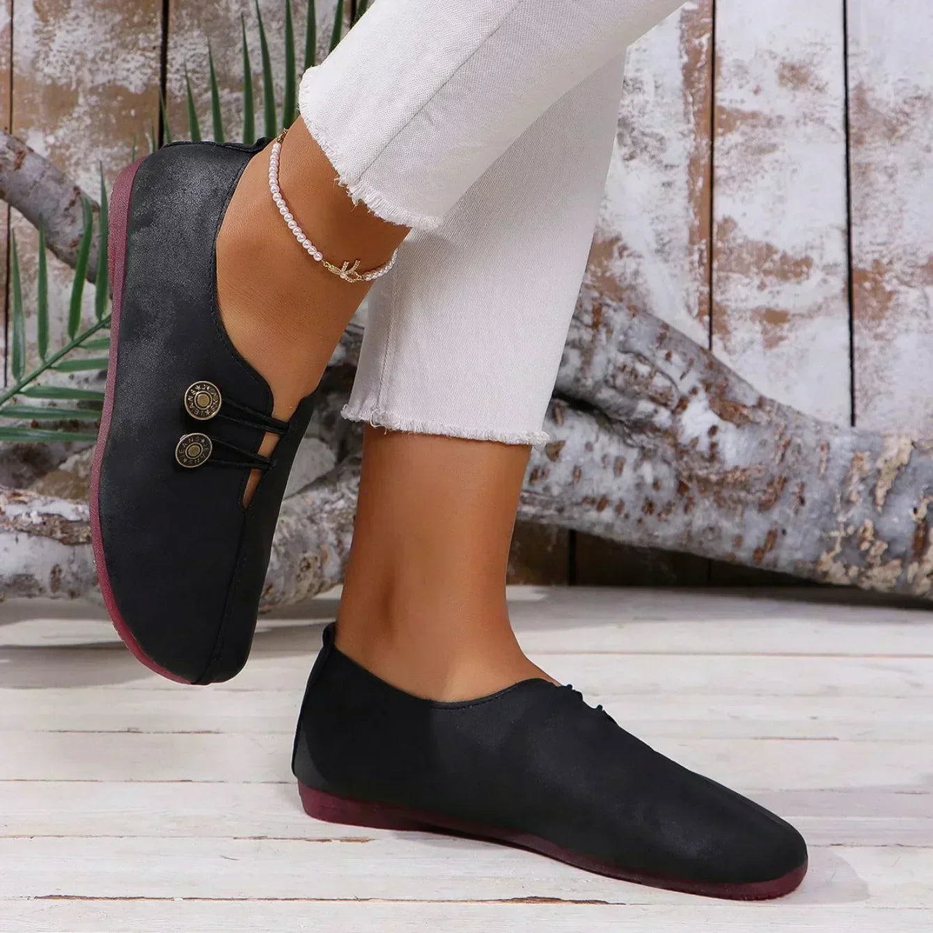 Produktbild – Jaimy – Mjuka Mocka Dam Loafers