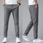 Ultralätta slim fit-byxor för sommar och sport