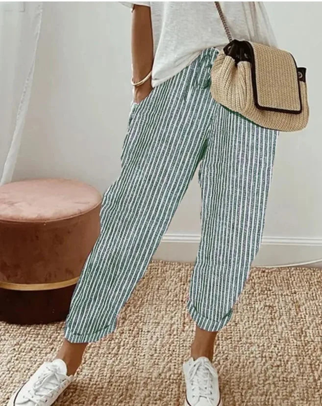 Léa | Lätta lediga shorts med resårmidja