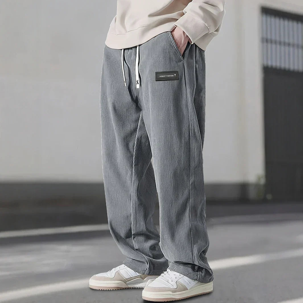 Mjuka manchesterbyxor med stretch