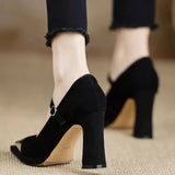 Amélie | Pumps med metallisk tå