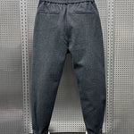 Texturerade avsmalnande herrbyxor