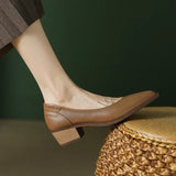 Catherine | Mjuka pumps med mellanhög klack